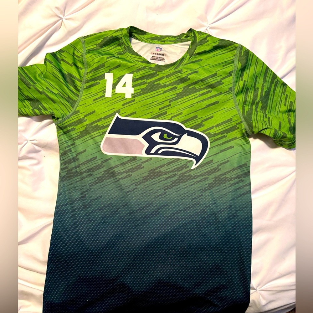 Seattle Seahawks DJ Metcalf NFL T-Shirt Youth Large 14-16